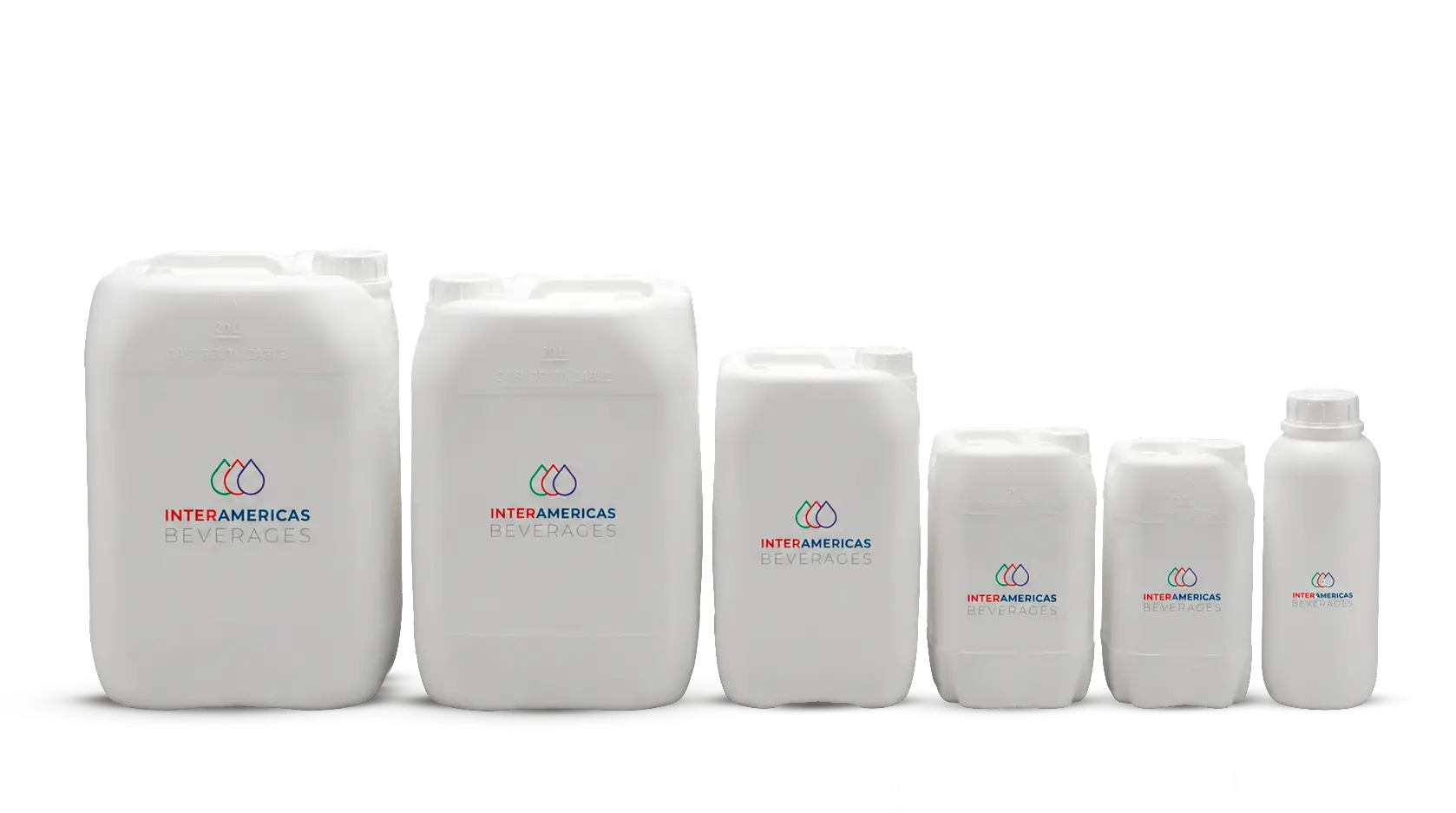 Bombonas para parte líquida — InterAmericas Beverages
