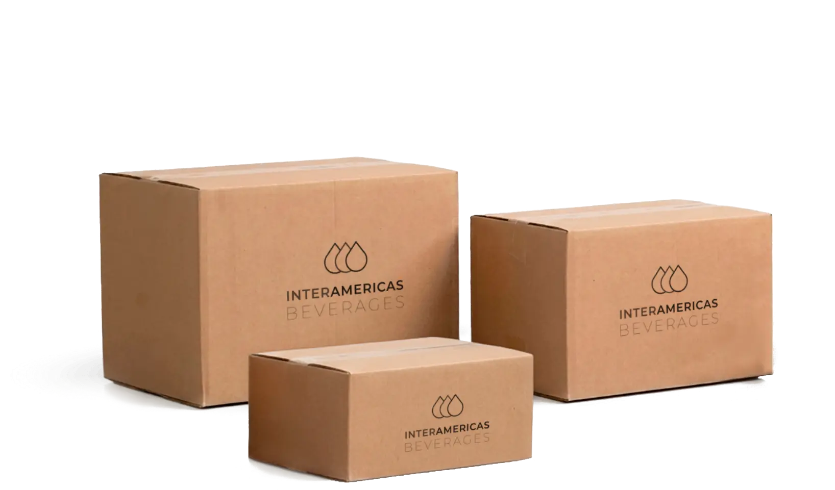 Caixas para parte sólida — InterAmericas Beverages