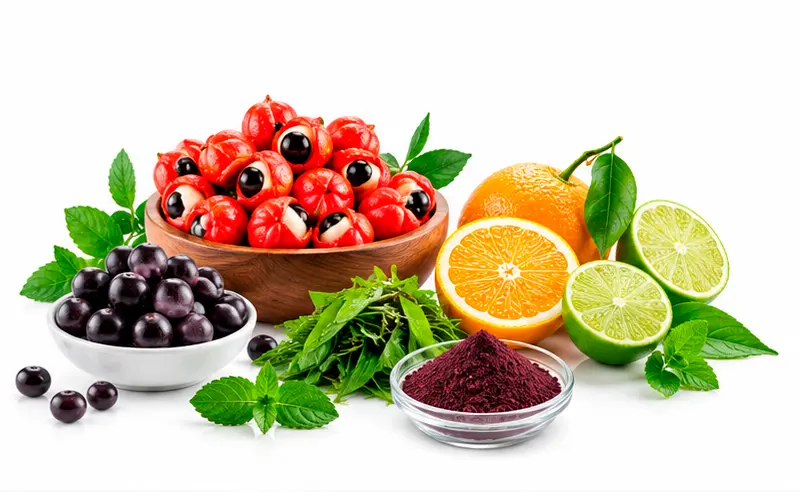 Extratos naturais de guaraná amazônico
